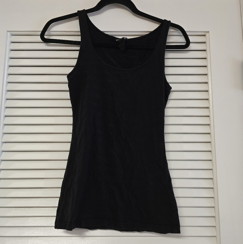 H&M - Black Basic Sleeveless Top